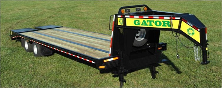 GOOSENECK TRAILER 30ft tandem dual - all heavy-duty equipment trailers special priced  Robeson County, North Carolina